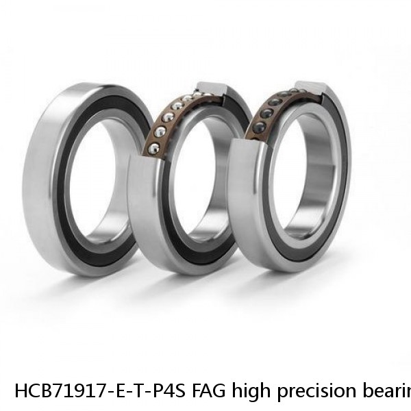 HCB71917-E-T-P4S FAG high precision bearings #1 small image