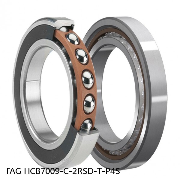 HCB7009-C-2RSD-T-P4S FAG high precision ball bearings #1 image