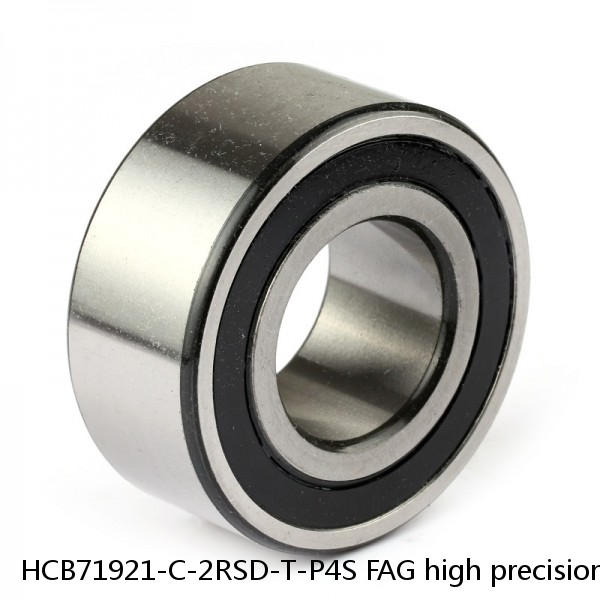 HCB71921-C-2RSD-T-P4S FAG high precision ball bearings #1 image
