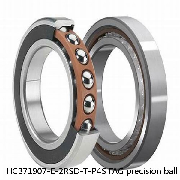 HCB71907-E-2RSD-T-P4S FAG precision ball bearings #1 image