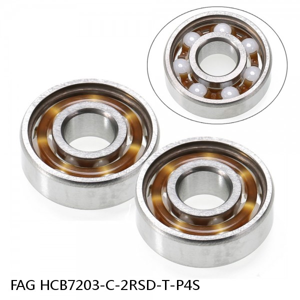 HCB7203-C-2RSD-T-P4S FAG precision ball bearings #1 image